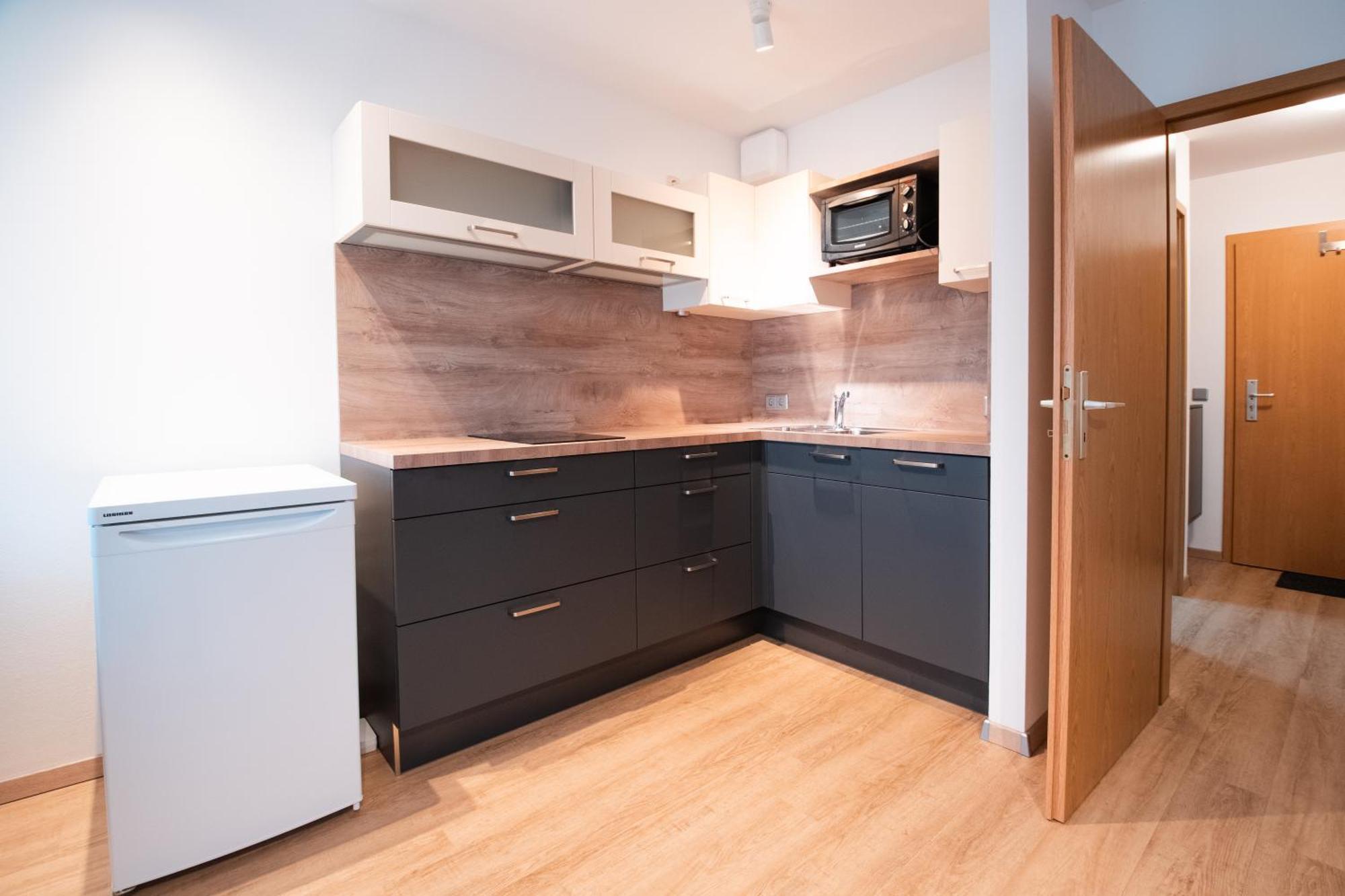 Moderne Einraumwohnung In Leipzig Mit Netflix Zugang エクステリア 写真
